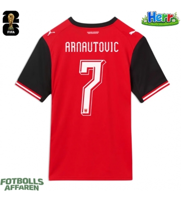 Österrike Marko Arnautovic #7 Hemmatröja VM 2026 Kortärmad